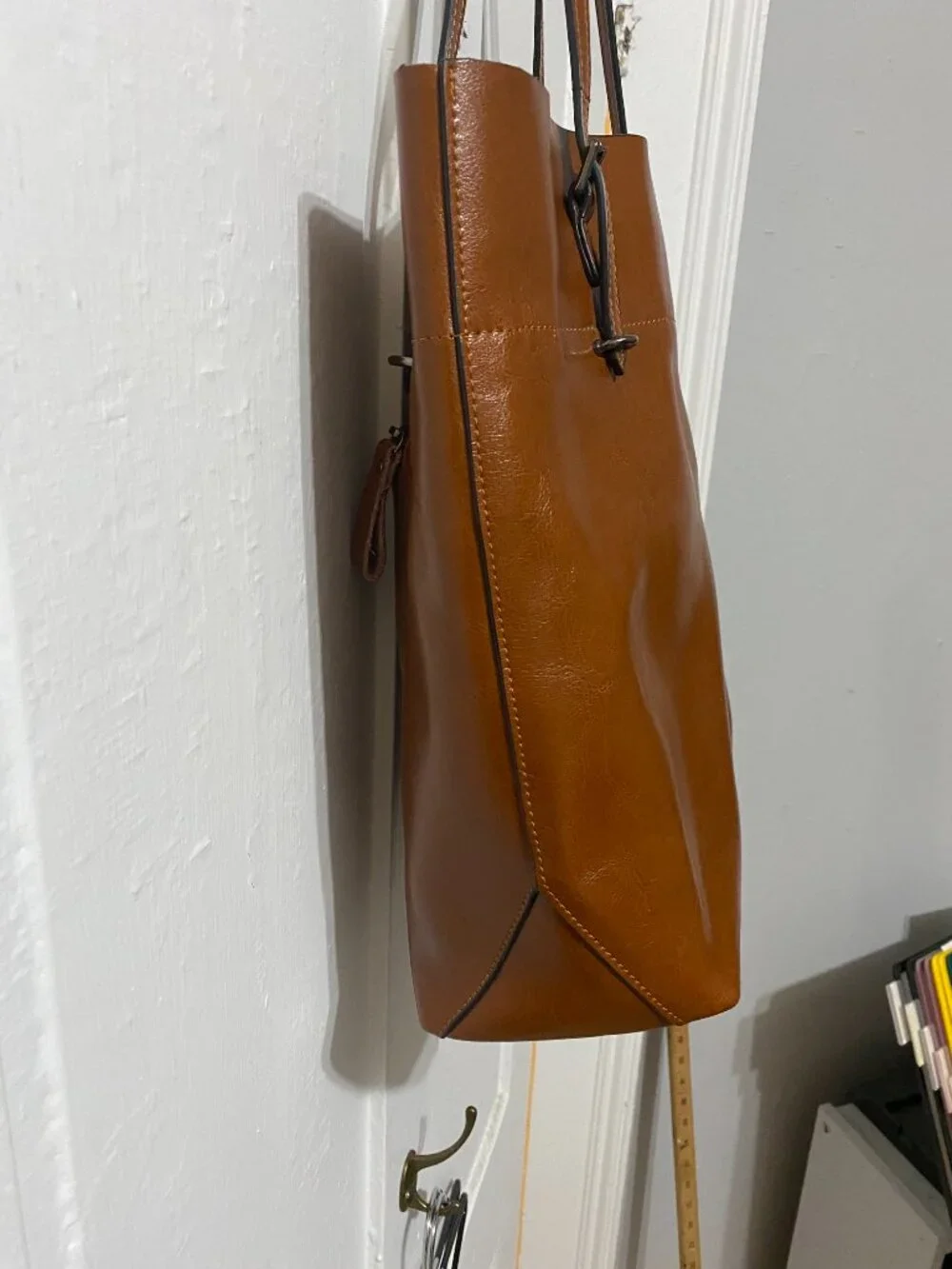 Brown Leather Tote